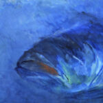 1 – La nave di Giona, 2006, olio su tela di cotone, 50×60 cm