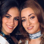 Da sinistra Miss Israele e Miss Iraq