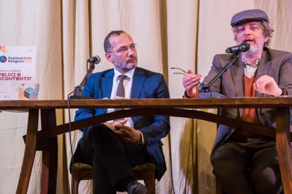 l'Imam Izzedin Elzir e il presidente della Comunità Ebraica di Firenze Enrico Fink