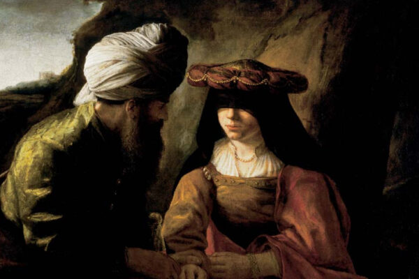 Tamar e Giuda ('Tamar', scuola di Rembrandt)