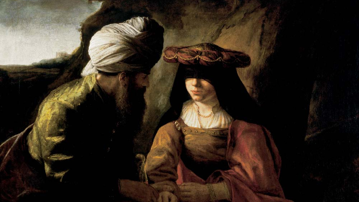 Tamar e Giuda ('Tamar', scuola di Rembrandt)