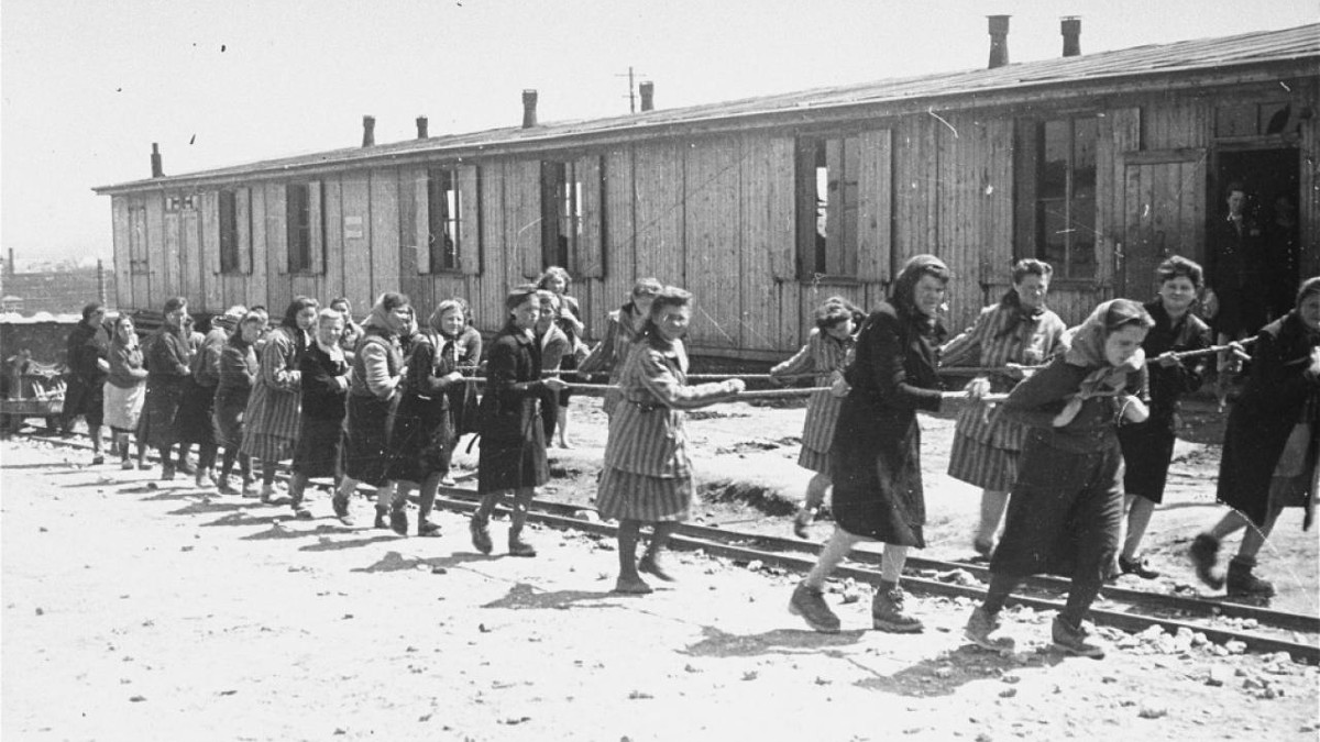 Donne nel campo femminile di Ravensbruck