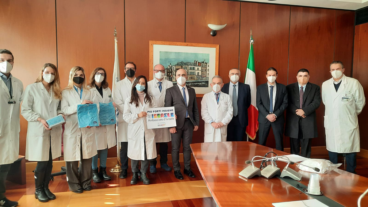 Incontro fra l'ambasciata di Israele e la Fondaizione Policlinico Gemelli