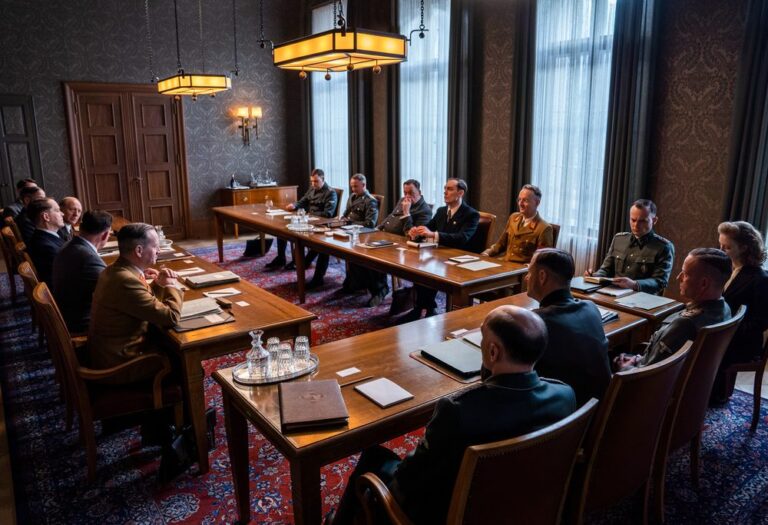 Scena del film 'La conferenza'