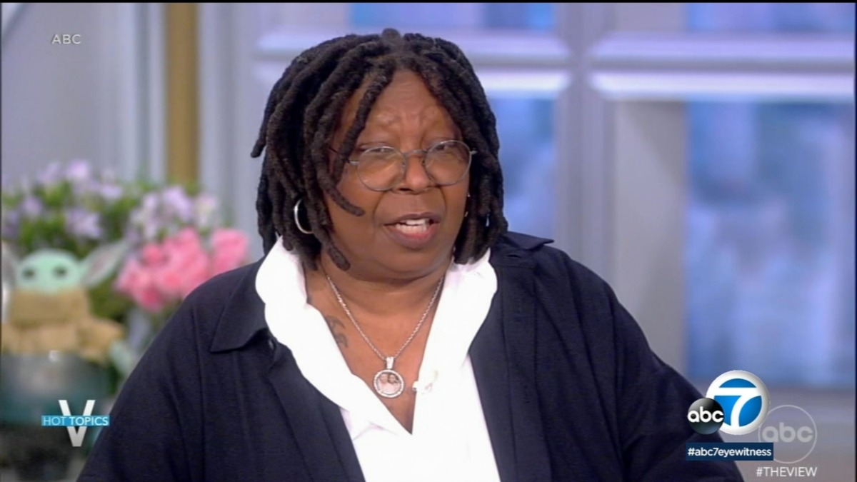 L'attrice americana Whoopi Goldberg