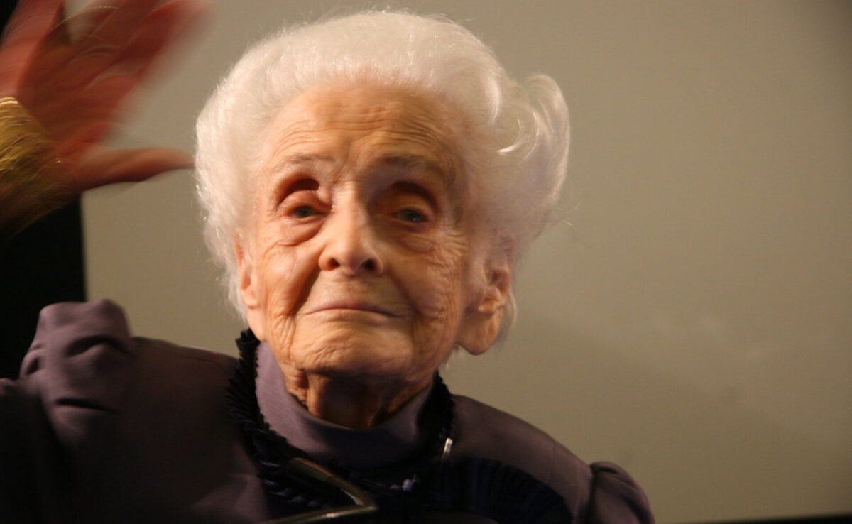 Rita Levi Montalcini (Wikimedia Commons)