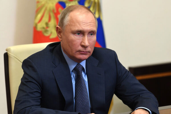Vladimir Putin (Wikimedia Commons, autore The Presidential Press and Information Office)