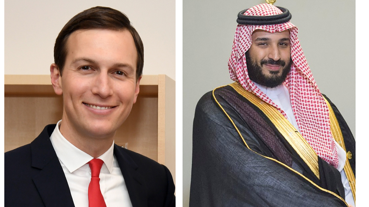 Jared Kushner e il principe saudita Mohammed Bin Salmen