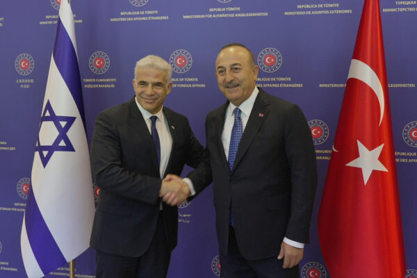 Yair Lapid in Turchia