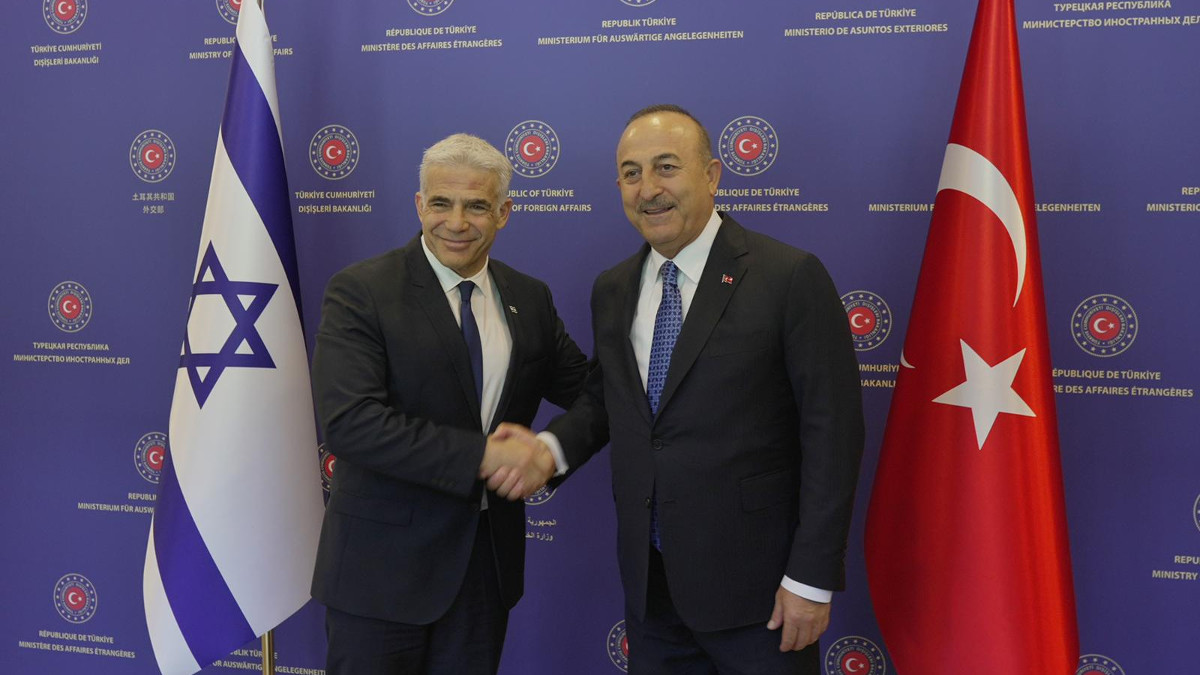 Yair Lapid in Turchia