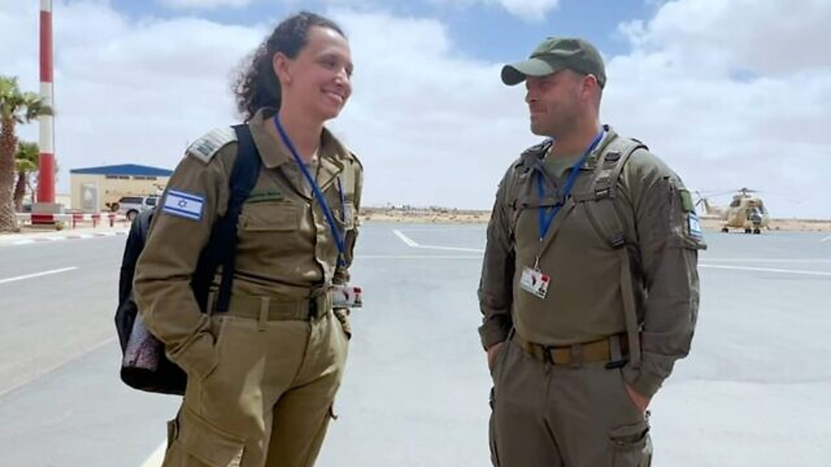 Soldati israeliani alle esercitazioni in Marocco