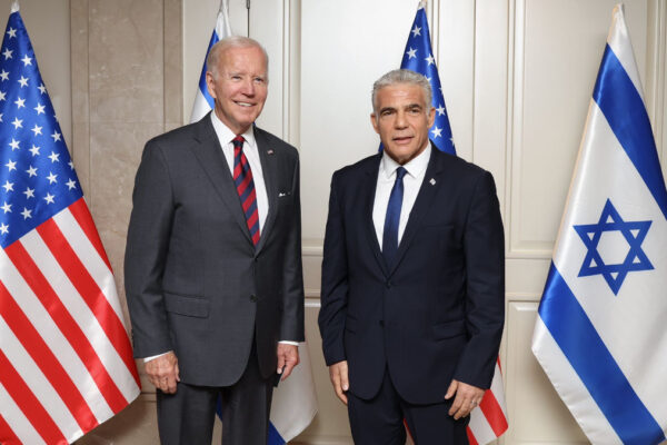 Joe Biden e yair lapid