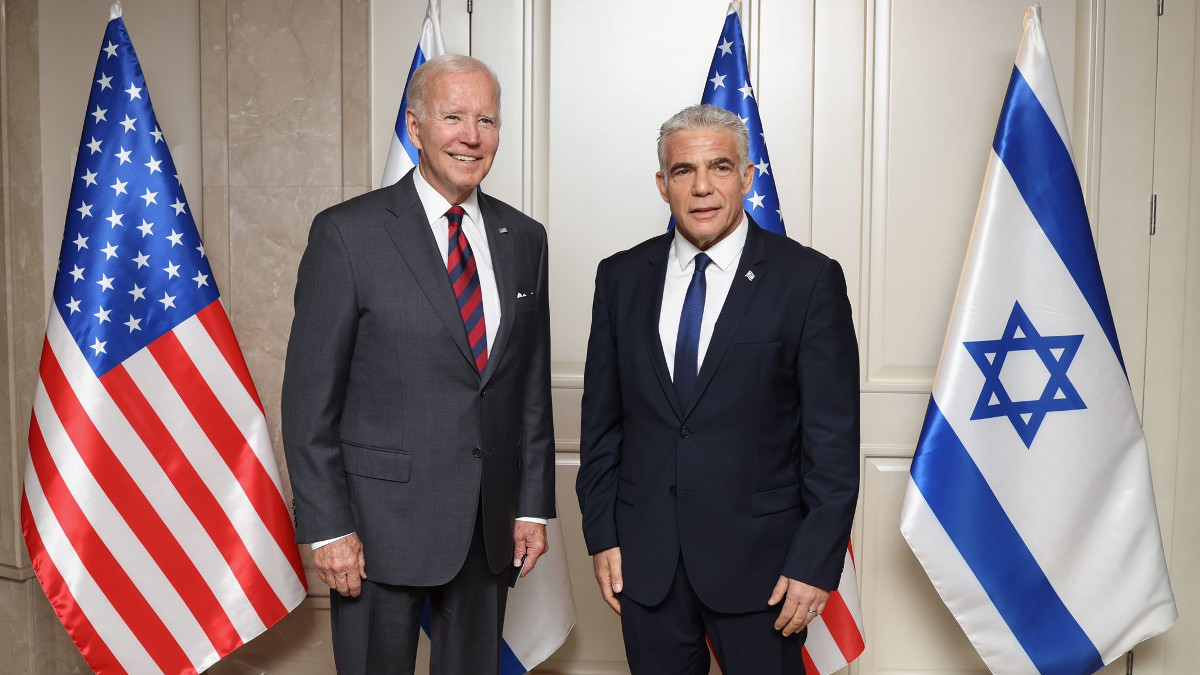 Joe Biden e yair lapid