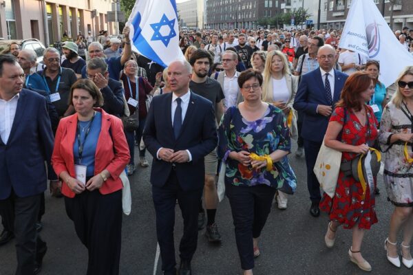 commemorazone della liquidazione del ghetto di Varsavia