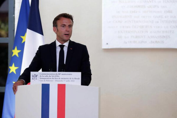 Emmanuel Macron a Pithiviers per l'80° della rafle du vel d'hiv
