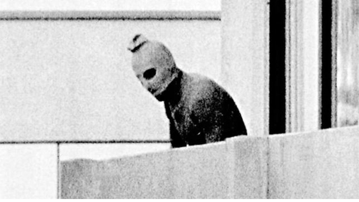 terrorista palestinese di Settembre Nero alle Olimpiadi di Monaco 1972