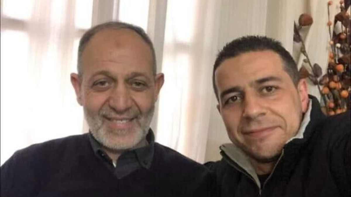 Ashrem saadi (a sinistra) con il genero Ashraf al-Jada (foto: social media)
