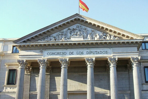 Palazzo del congresso a Madrid