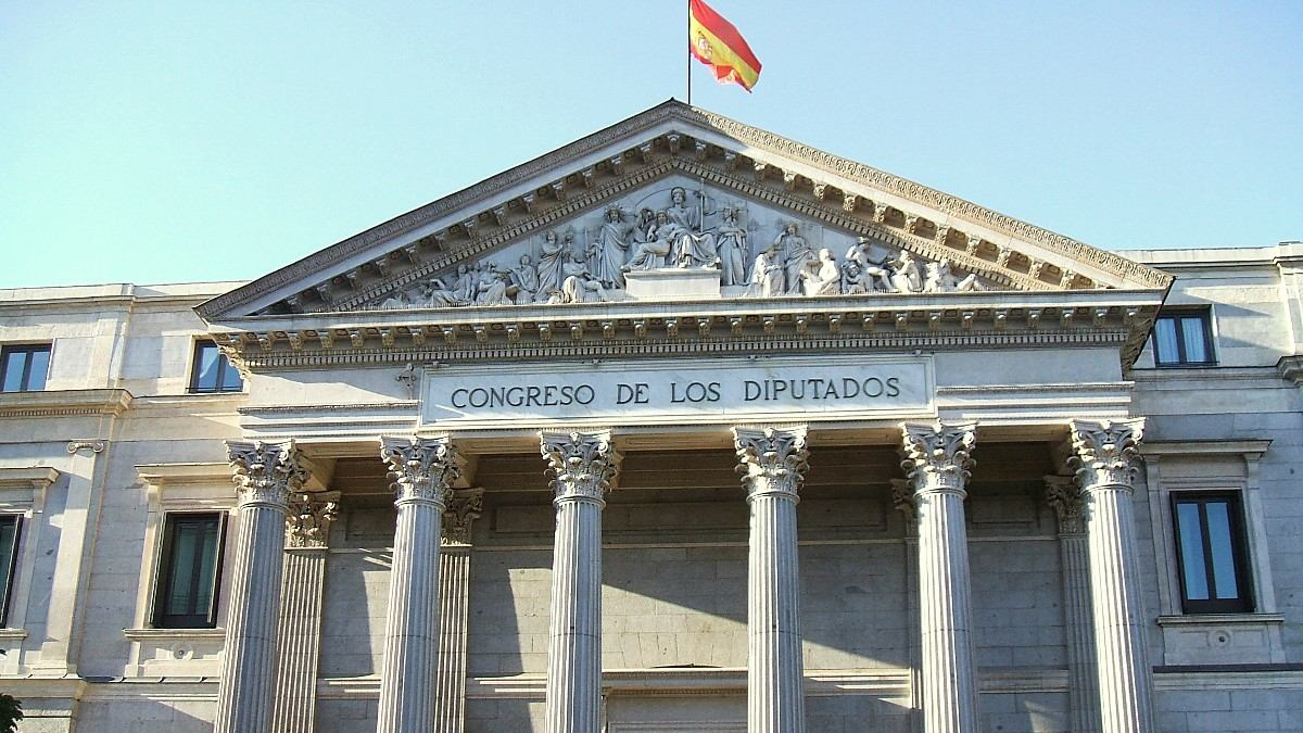 Palazzo del congresso a Madrid