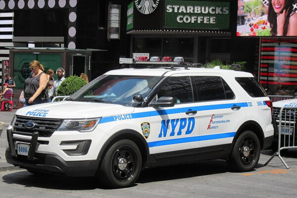 Macchina della polizia di New York
