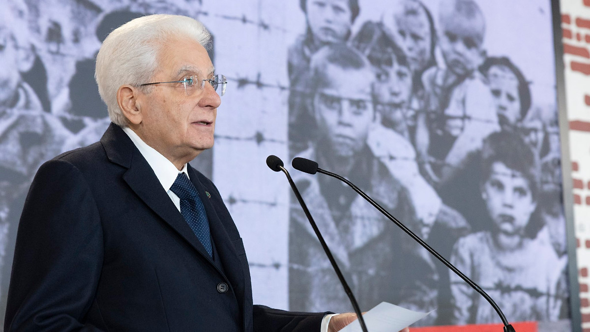 Il presidente Sergio Mattarella