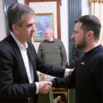 Il ministro degli Esteri incontra il presidente ucraino Volodymr Zelensky a Kiev, Ucraina, 16 febbraio 2023. (Shlomi Amsalem_GPO)
