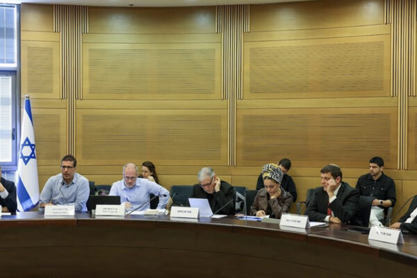 riunione alla Knesset