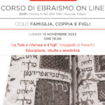 Corso di Ebraismo 3° Appuntamento