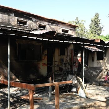 Uno dei kibbutzim devastati il 7 ottobre (Foto: Ariel Katzover, GPO)