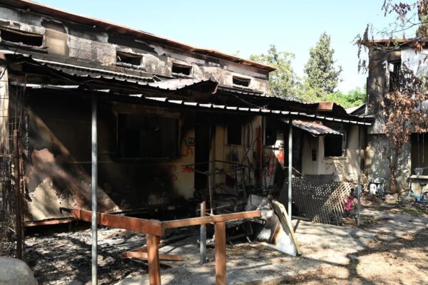 Uno dei kibbutzim devastati il 7 ottobre (Foto: Ariel Katzover, GPO)