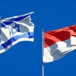 Bandiere di Israele e Indonesia