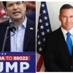 Da sinistra, Marco Rubio e Michael Waltz