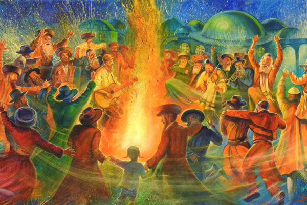 Alex Levin, Lag baomer al Monte Meron (@ Art Levin Studio, Inc.)