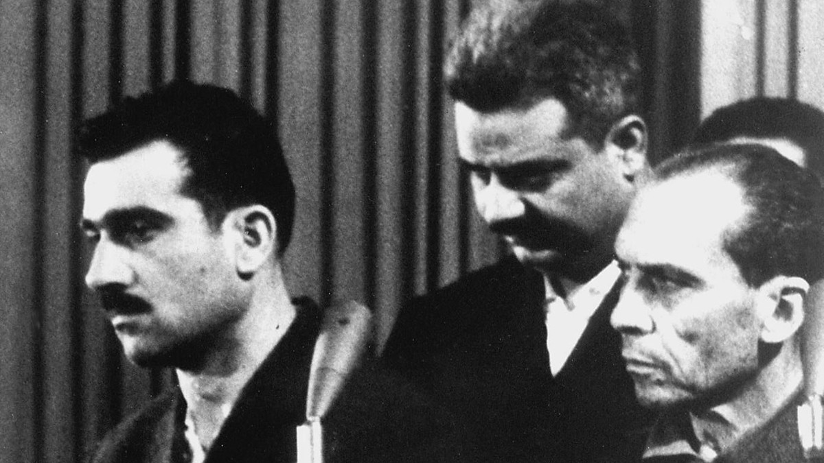 la spia israeliana Eli Cohen (a sinistra)