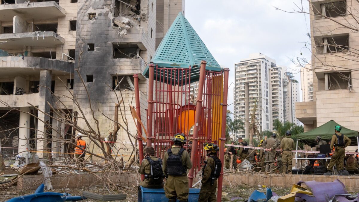 Danni nel sud di Israele