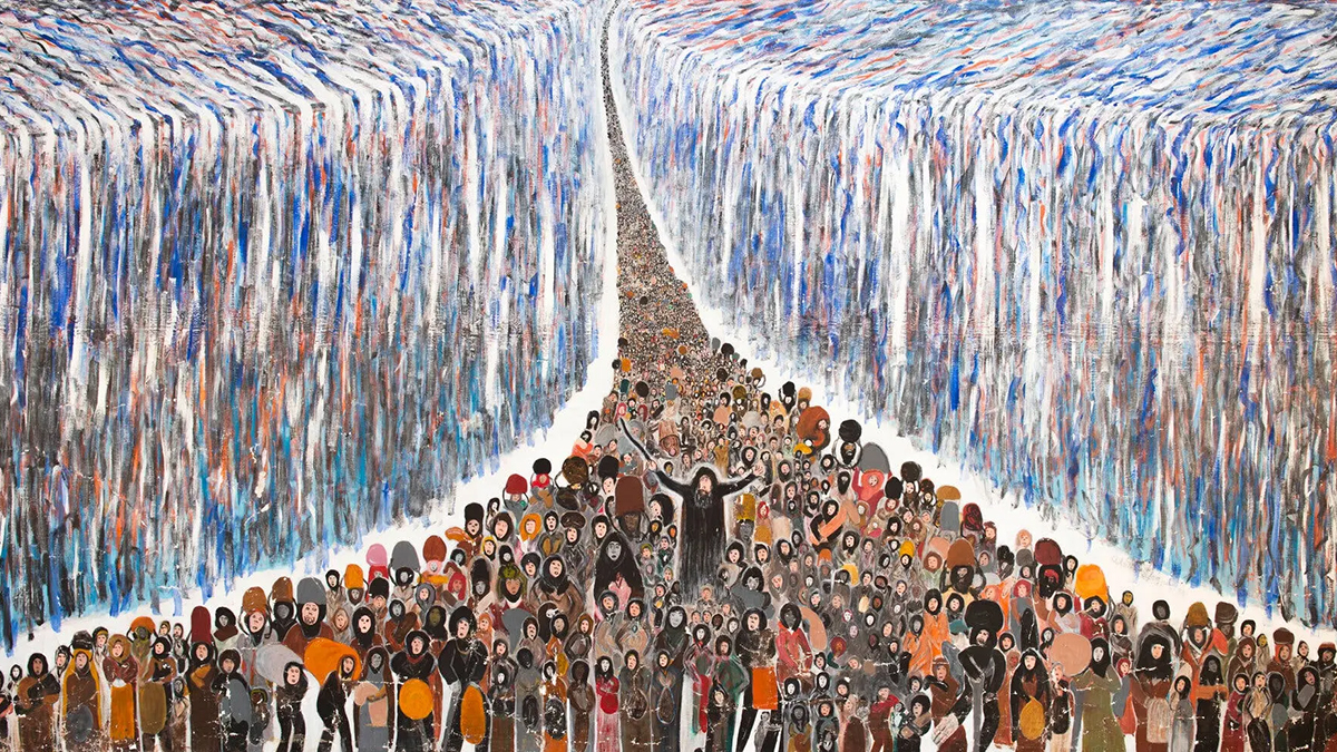 Rev. Albert Lee Wagner, "Flee from Egypt", 1975