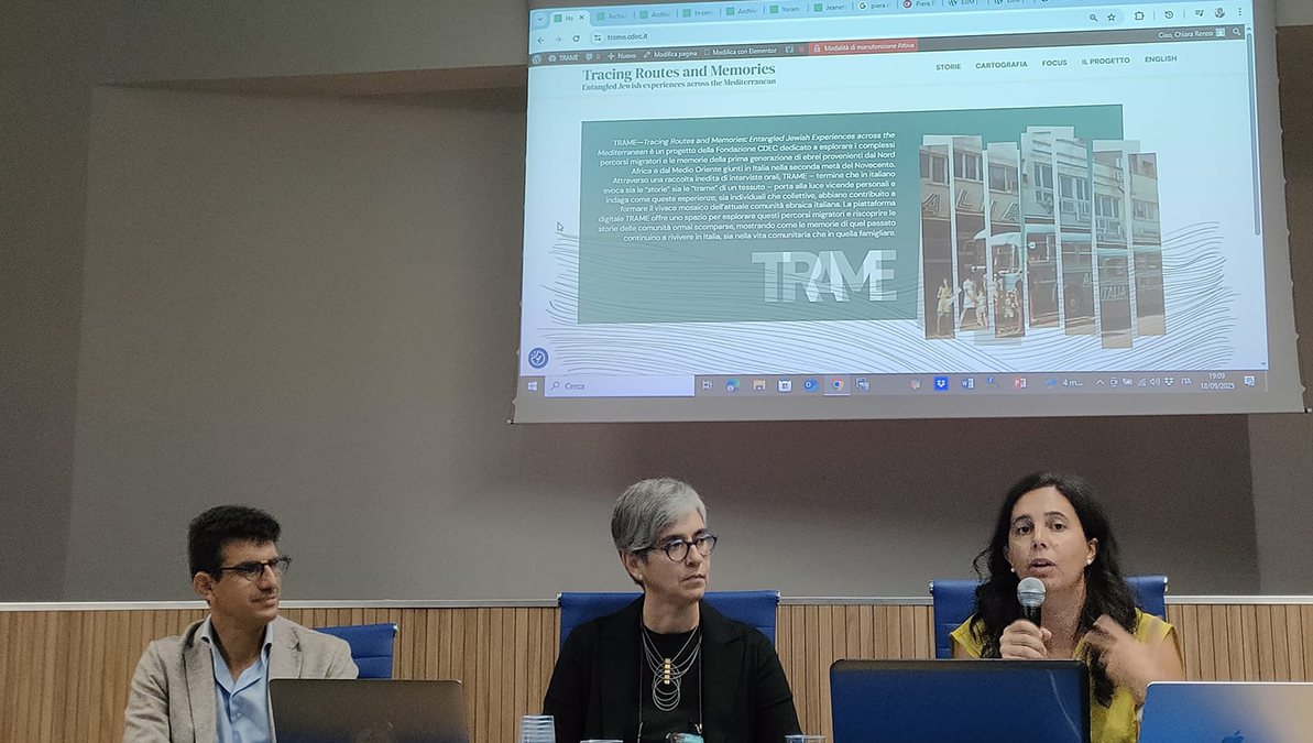 Da sinistra, Leone Hassan, Piera Rossetto e Chiara Renzo