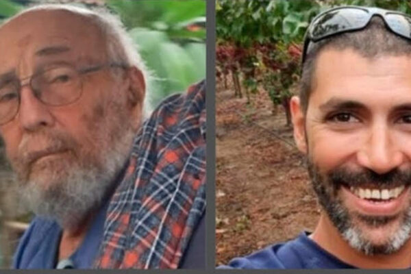 Da sinistra Arie Zalmanovicz e Tamir Adar