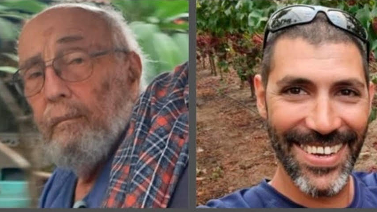 Da sinistra Arie Zalmanovicz e Tamir Adar