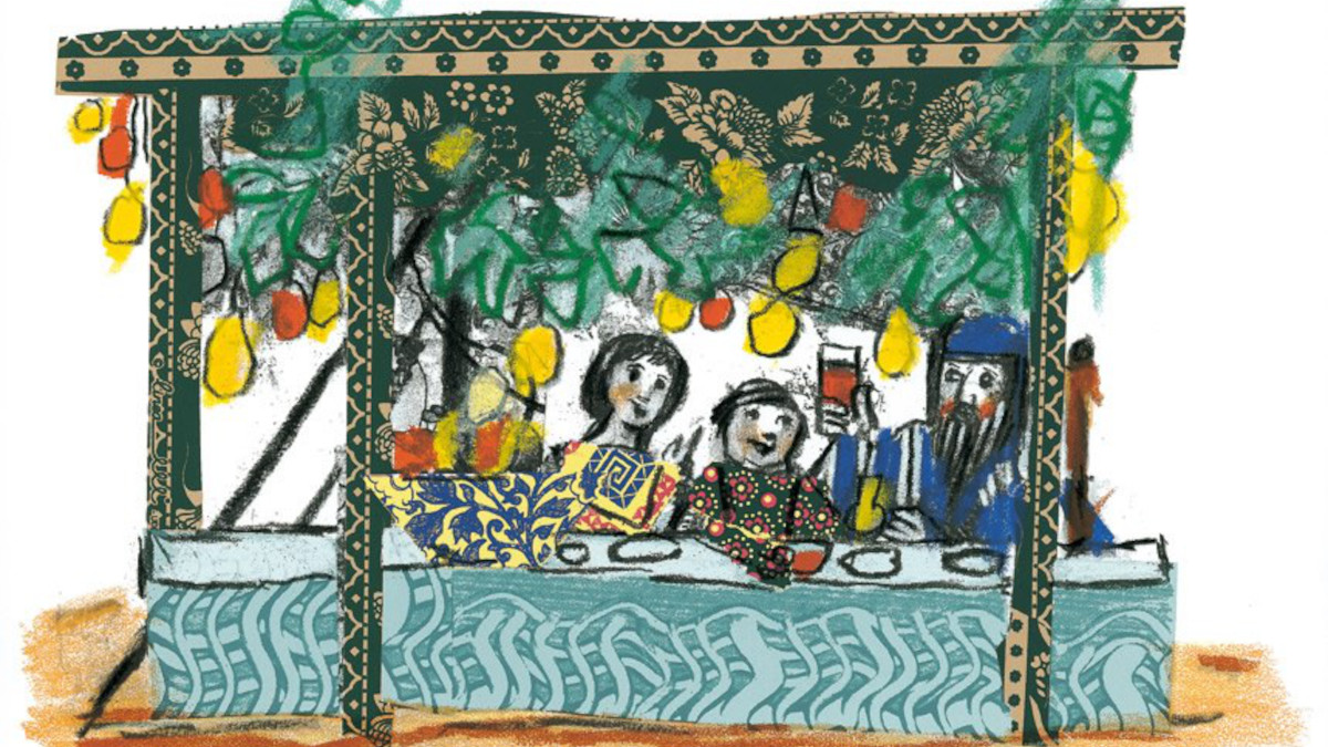 La festa di Sukkot, E. Luzzati