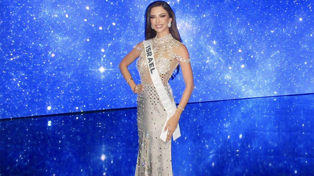 Miss Israele 2025 Melanie Shiraz in Tailandia per l'edizione di Miss Universo