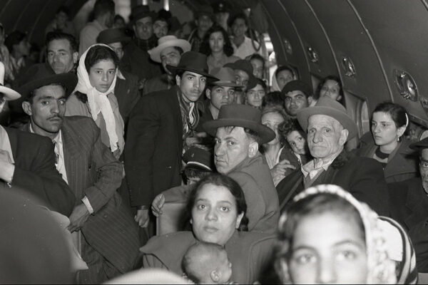 ebrei iracheni sulla nave Ophir in Yemen (Fonte foto: NLI)