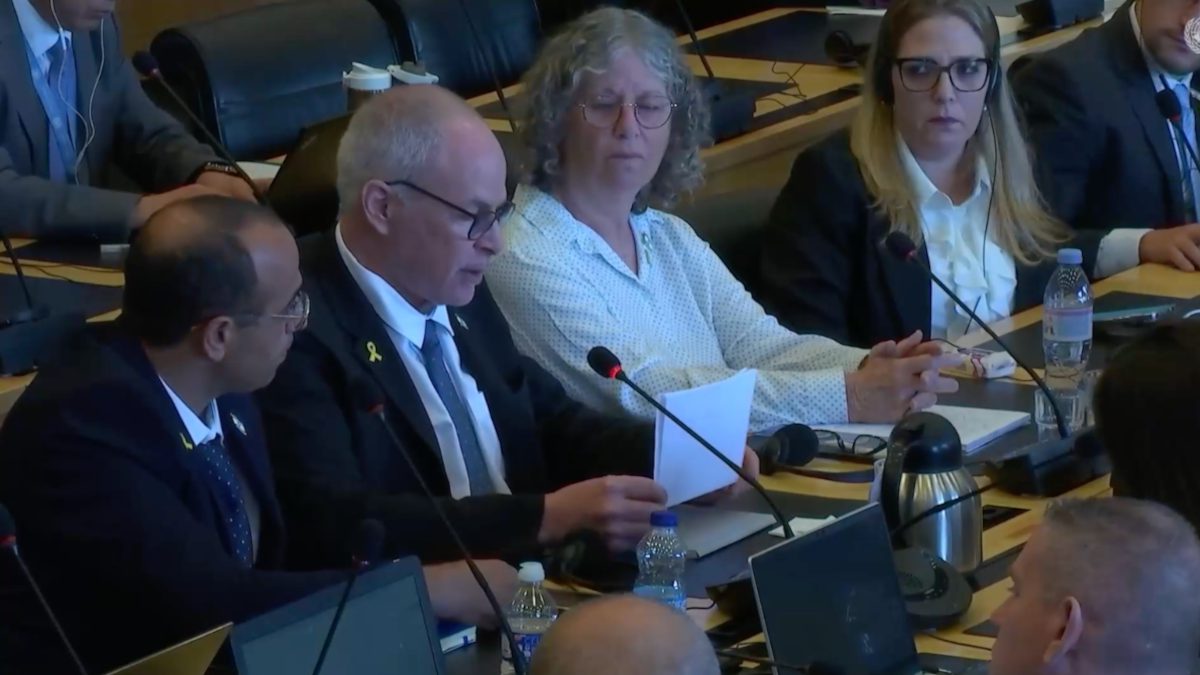 Keith e Aviva Siegel alle Naizoni Unite a Ginevra