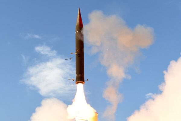 Il sistema di difesa israeliano Arrow 3 (foto di Startmag)