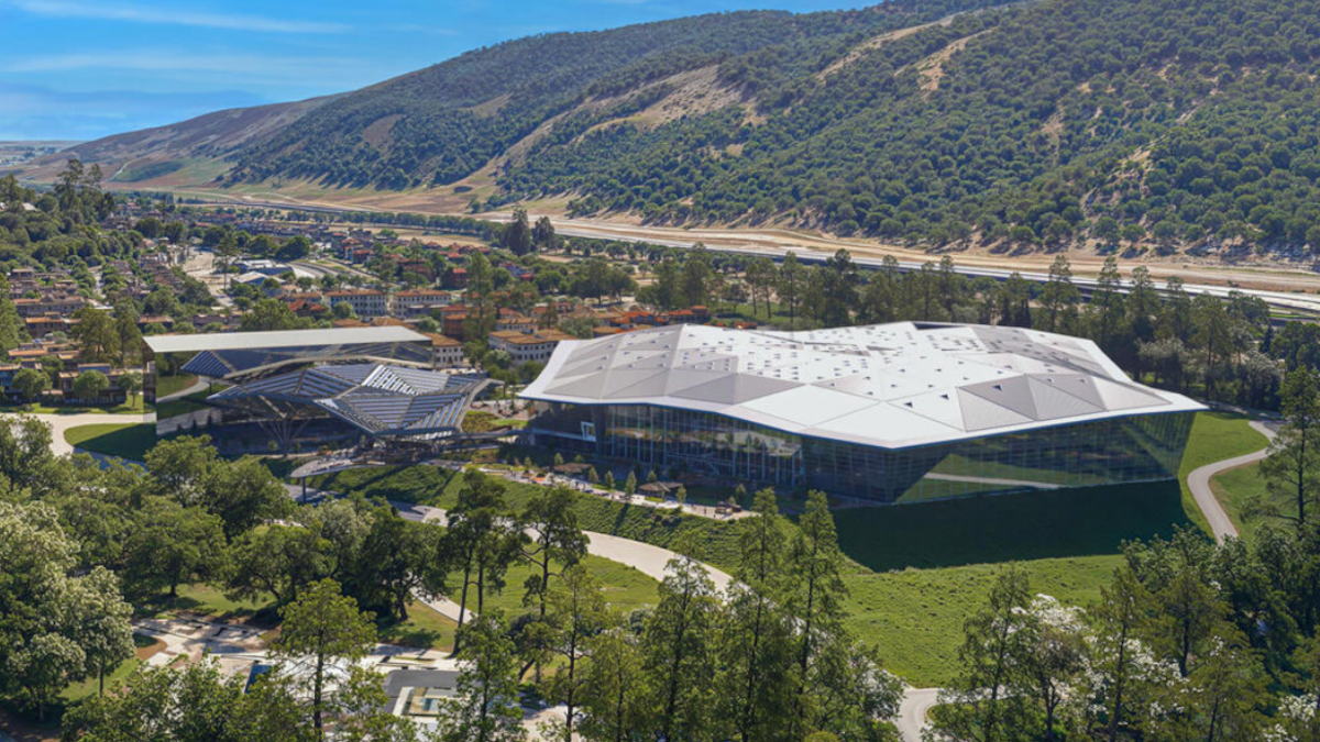 Il rendering del campus NVIDIA in Israele