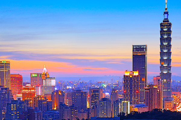 Lo skyline di Taiwan