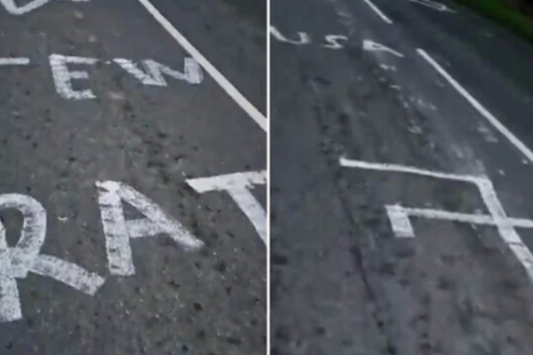 scritte antisemite in Irlanda