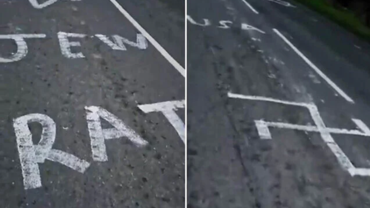 scritte antisemite in Irlanda