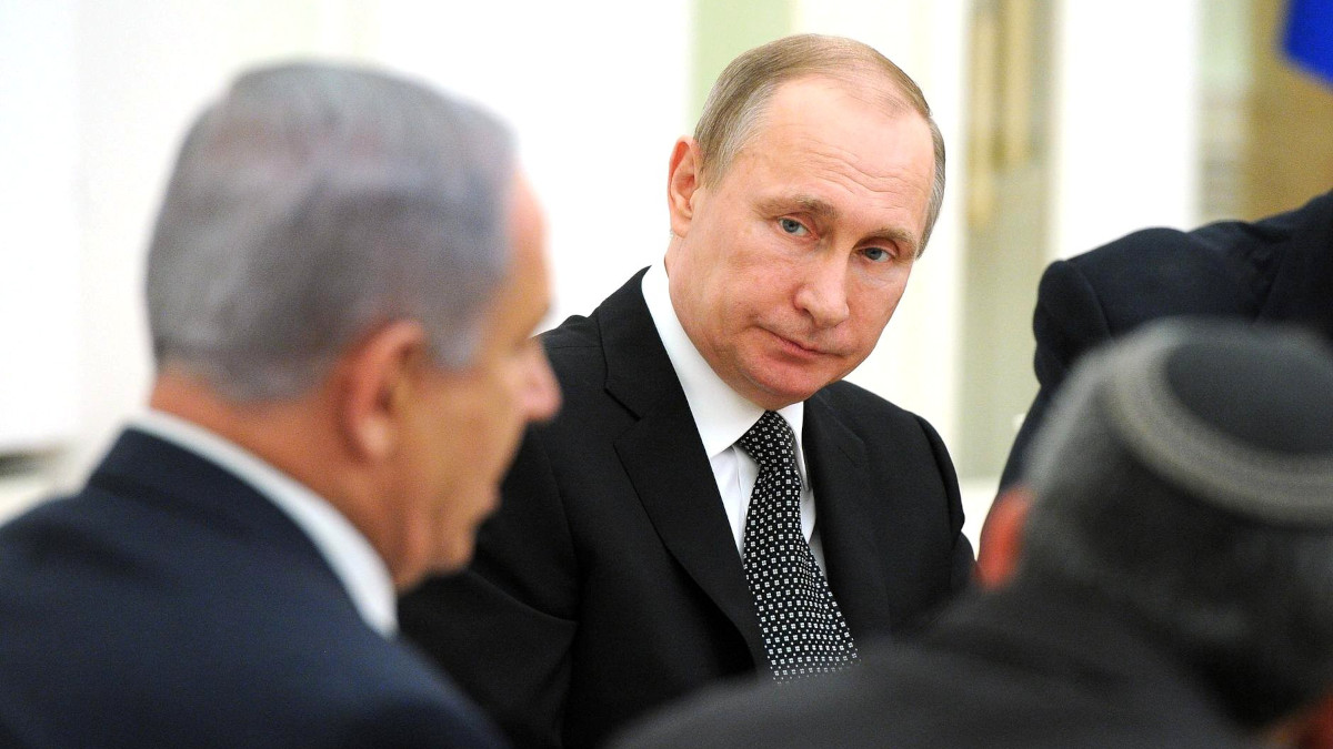 Vladimir Putin e Beniamin Netanyahu