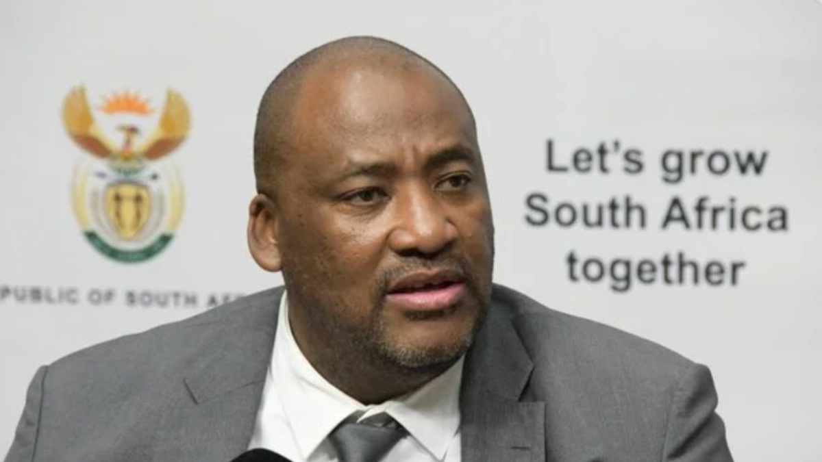 ministro della Cultura sudafricana, Gayton McKenzie